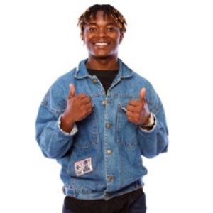 A person giving two thumbs up.