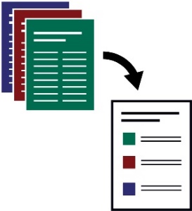 Summary icon.