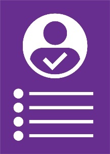 A document with a list, with a picture of a person with a cross on it. 