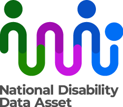 National Disability Data Asset logo.