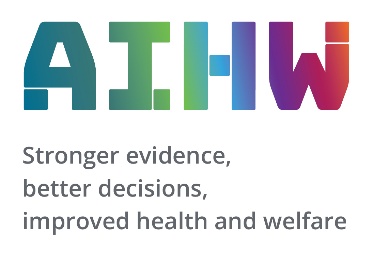 Australian Institute of Health and Welfare logo. 