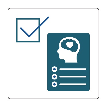 A tick icon next to a plan document. 