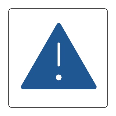 A problem icon.