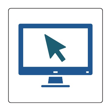 A computer screen with a mouse cursor on it. 
