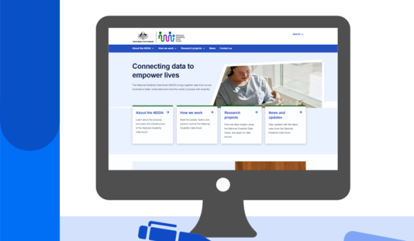 National Disability Data Asset website and branding update